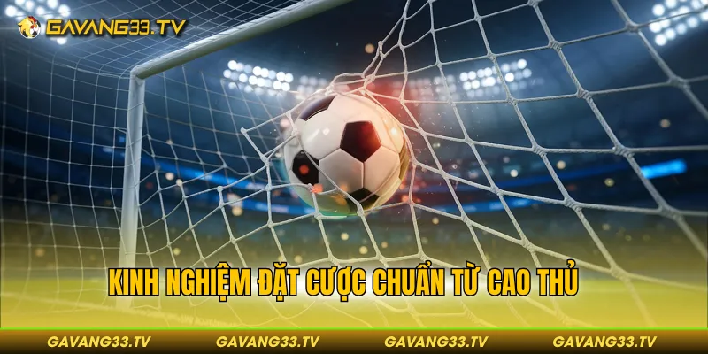 Kinh nghiệm đặt cược chuẩn từ cao thủ