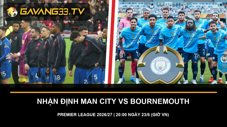 Nhận định Man City vs Bournemouth: hai HLV mới và cuộc đấu kiểm soát 3 Ảnh thật Manchester City và AFC Bournemouth trước trận Premier League 2026/27
