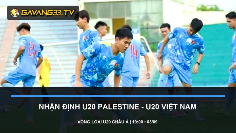 Nhận định U20 Palestine vs Việt Nam: Điểm nóng chiến thuật 1 nhận định U20 Palestine vs U20 Việt Nam - ảnh đội bóng