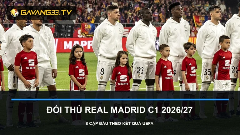 đối thủ của Real Madrid tại c1 2026/27 - ảnh đội bóng
