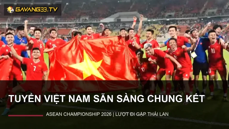 Tuyển Việt Nam chuẩn bị chung kết: bắt đầu 180 phút gặp Thái Lan 2 Tuyển Việt Nam ăn mừng danh hiệu ASEAN Championship 2024, có logo website