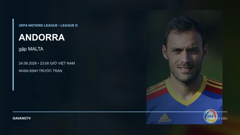 Andorra vs Malta: bóng cố định có thể định hình trận đấu 1 Ảnh tư liệu cầu thủ đội tuyển Andorra trong ảnh tư liệu