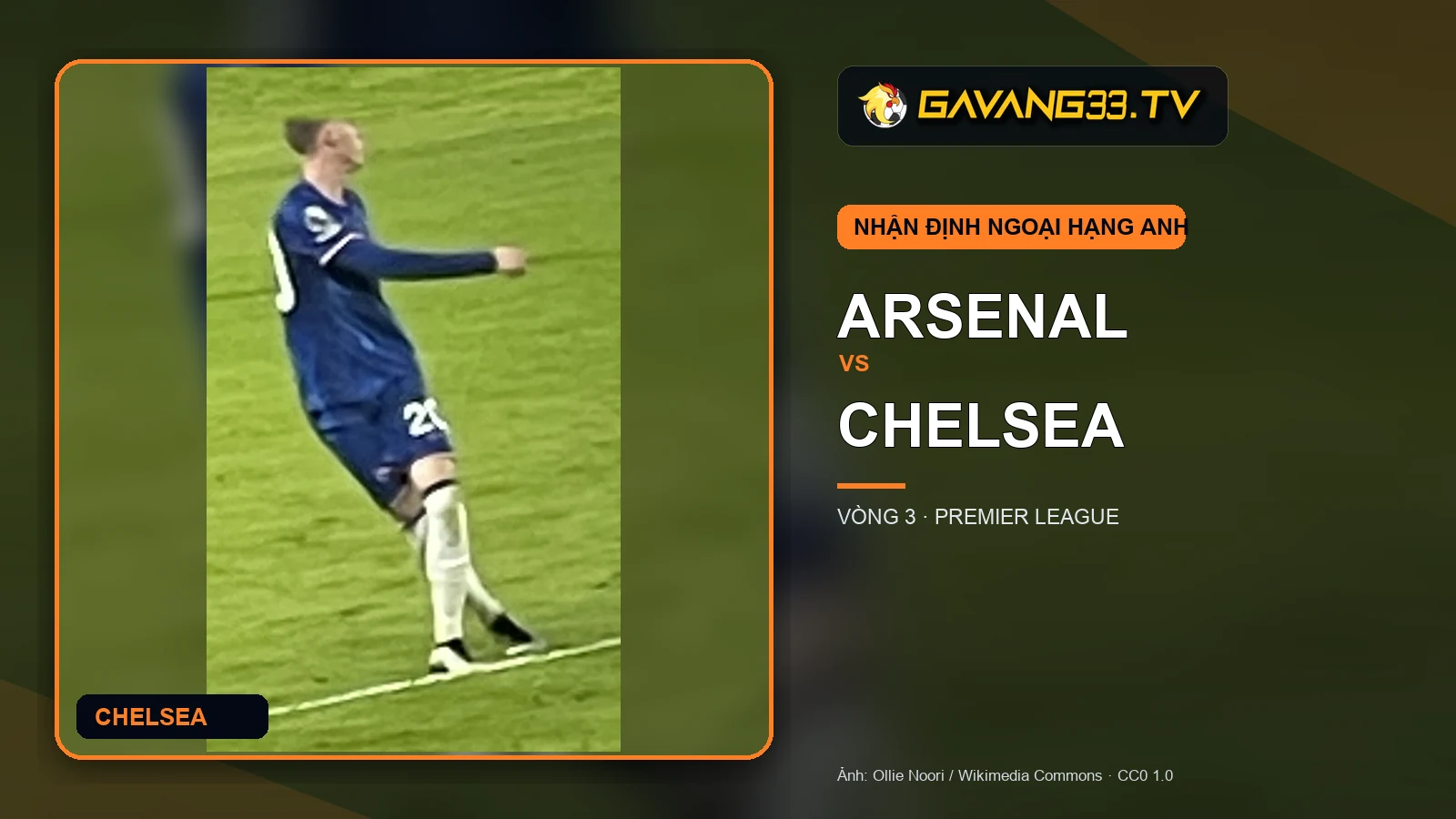 Nhận định Arsenal vs Chelsea - Cole Palmer của Chelsea