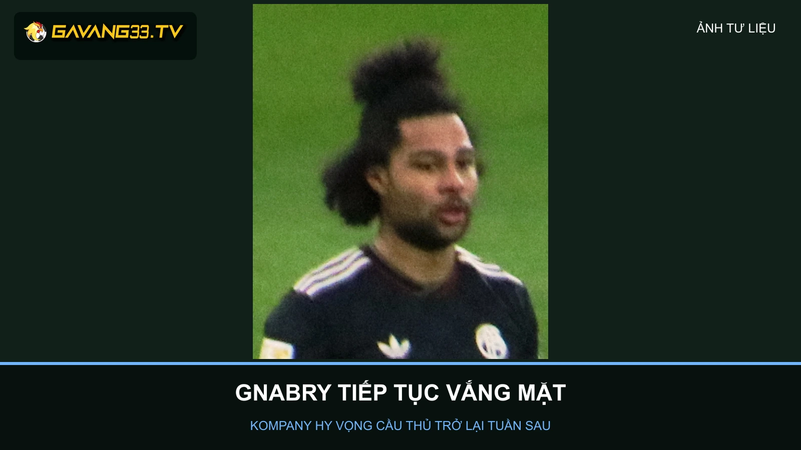 Serge Gnabry trong màu áo Bayern Munich, ảnh tư liệu tháng 1/2026