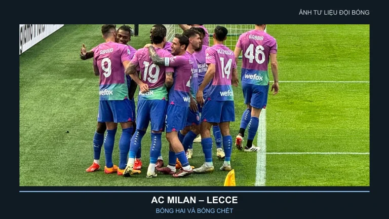 AC Milan vs Lecce: Cuộc chiến ở bóng hai và bóng chết 2 Ảnh tư liệu cầu thủ AC Milan trong trận gặp Lecce năm 2024