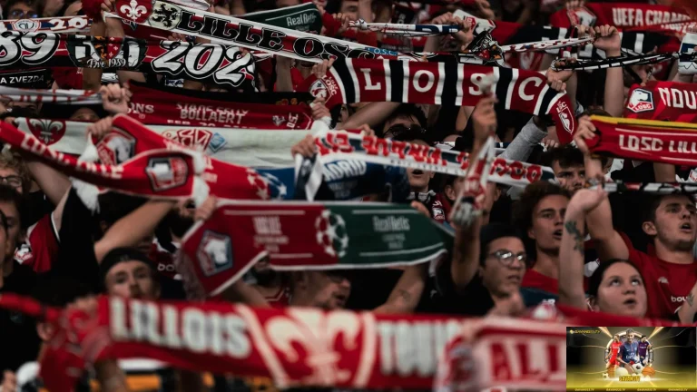 Ảnh tư liệu LOSC Lille trước trận đấu