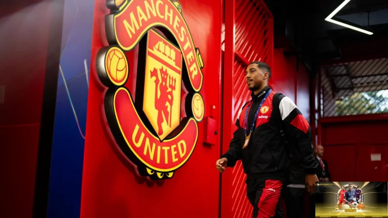 Ảnh tư liệu Manchester United trước trận đấu