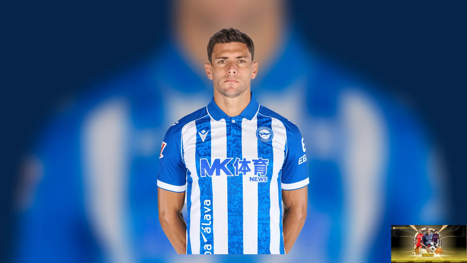 Lucas Boyé trong đội hình Deportivo Alavés trong ảnh tư liệu trước trận