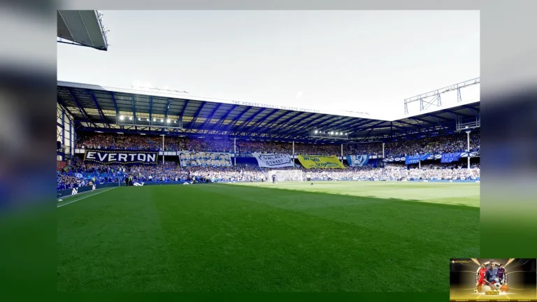 Sân Goodison Park của Everton trong ảnh tư liệu trước trận