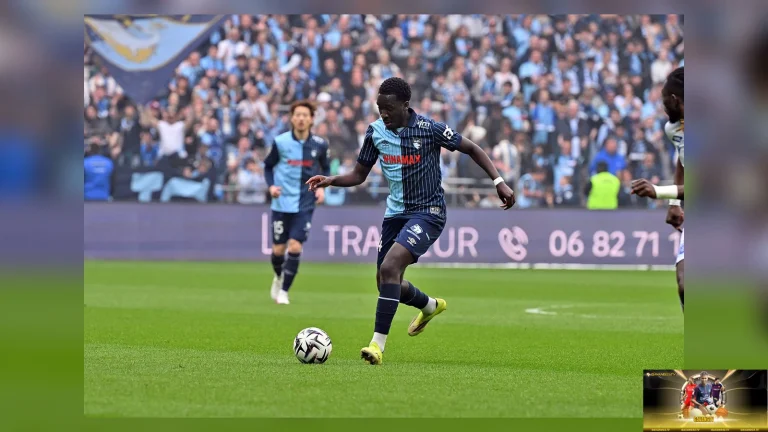 Le Havre triển khai bóng tại Stade Océane trong ảnh tư liệu trước trận