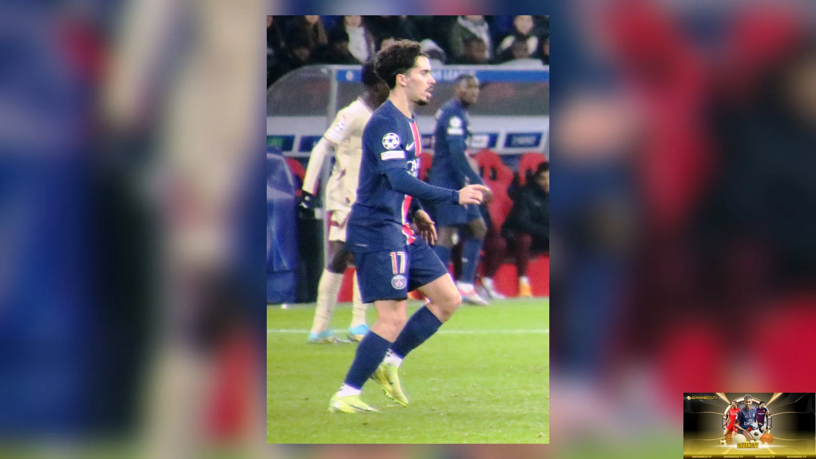 Paris Saint-Germain thi đấu tại Champions League trong ảnh tư liệu trước trận