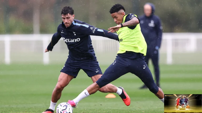Cầu thủ Tottenham Hotspur trong ảnh tư liệu trước trận