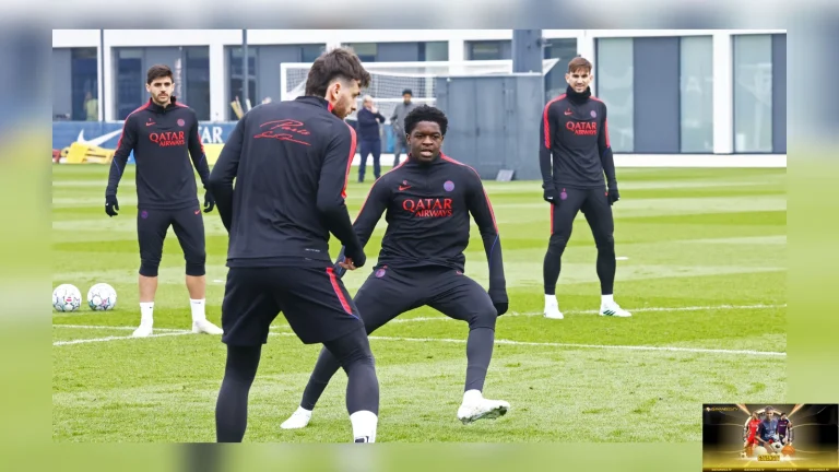 Phân tích PSG vs Lyon: Bóng hai giữ chìa khóa trận đấu 2 Cầu thủ PSG tập luyện trước trận đấu