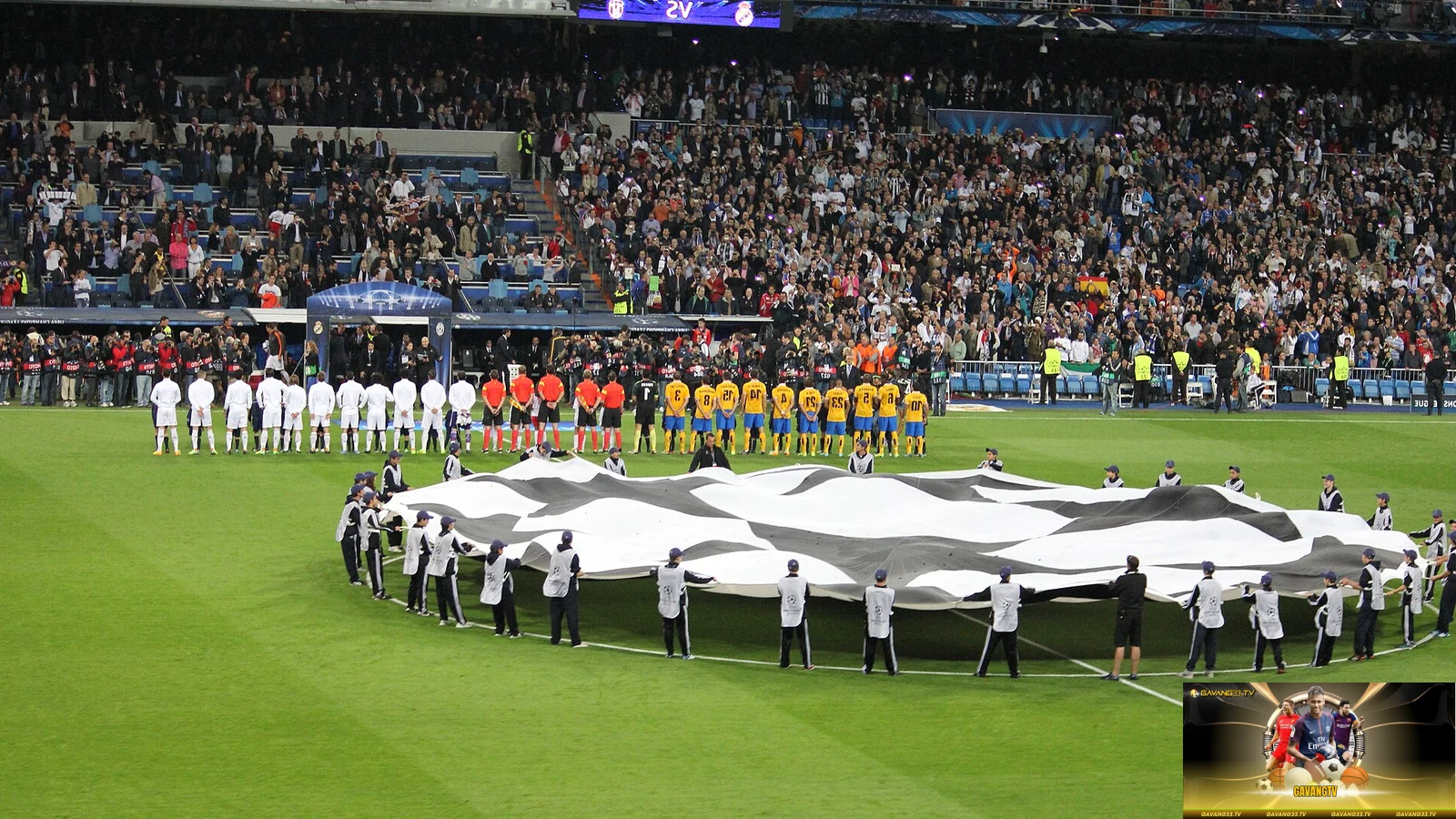 Ảnh tư liệu Real Madrid trước trận đấu