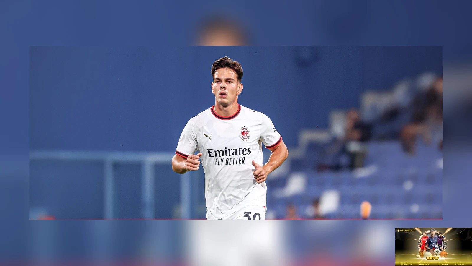 Cầu thủ AC Milan trong ảnh tư liệu trước trận